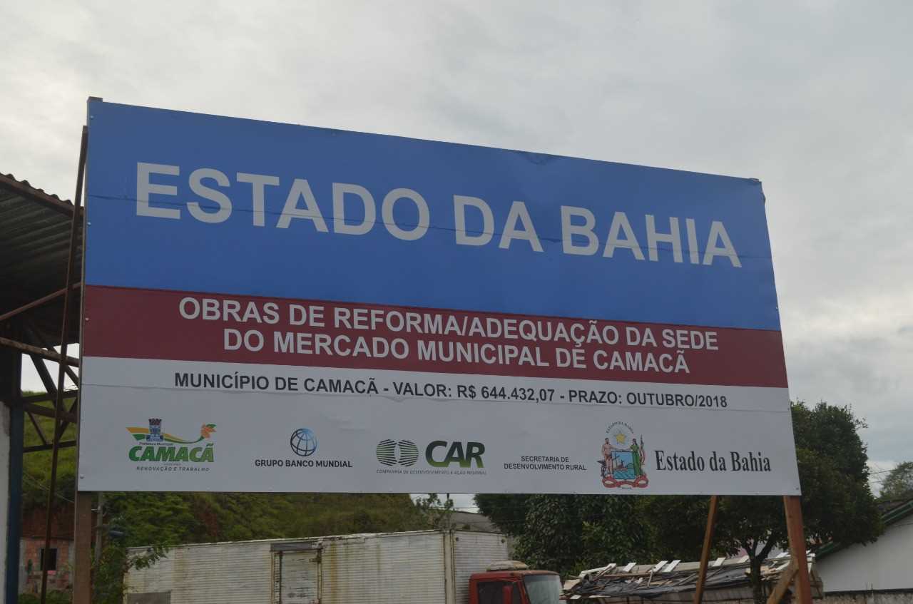Camacã: Centro de Abastecimento (Mercado Municipal) é entregue com homenagem
